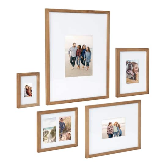 Kate and Laurel Gallery Wall Matted Picture Frames Set